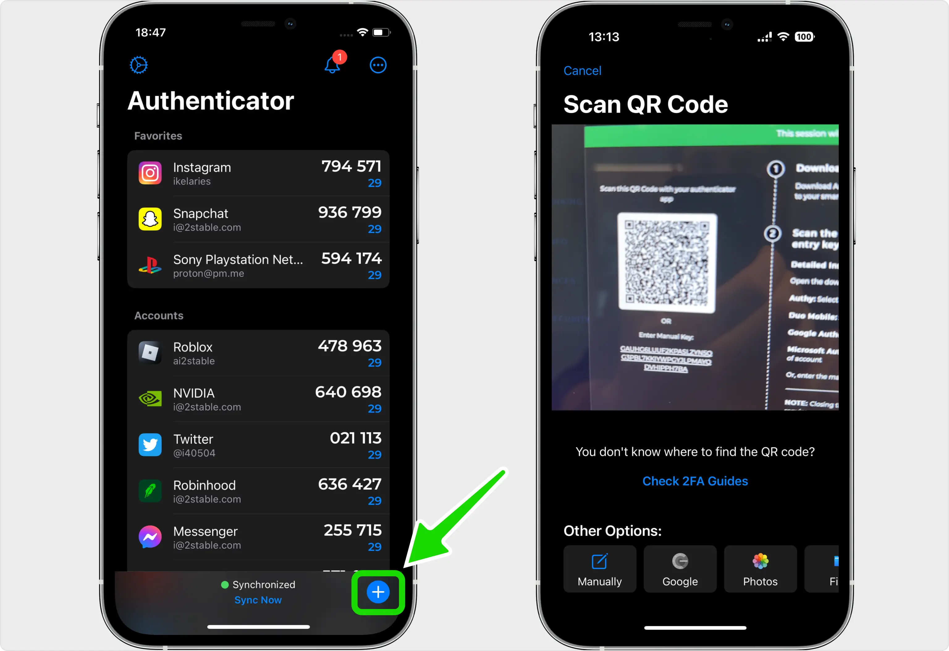 call-of-duty 2FA setup — Capture QR Code