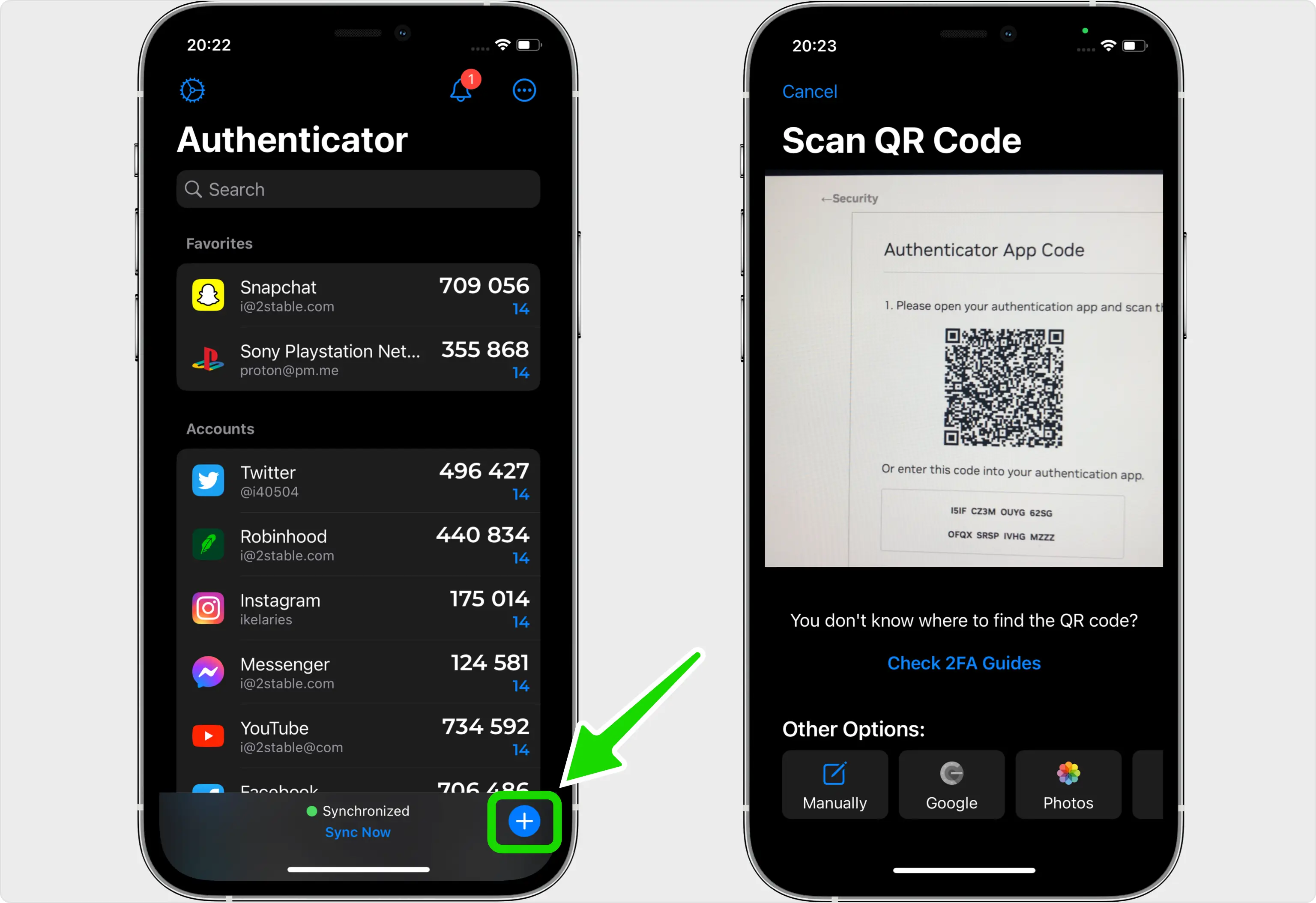 nvidia 2FA setup — Capture QR Code